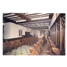 THE CHOIR, PRINKNASH ABBEY, EAST. GLOUCESTER. unused vintage postcard =