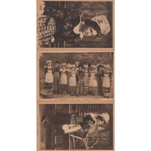 Costume De Quimperle French Fashion Dancers 3x Postcard s