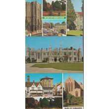 Bury St Edmunds Suffolk 3x New 1970s Postcard s