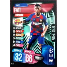 Match Attax Champions League 2019/20 Extra RS5 Ansu Fati Rising Star