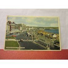 ESPLANADE looking NORTH, WEYMOUTH, DORSET. used postcard by Dennis 1963 pm =