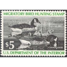 RW43, Canada Geese DUCK STAMP VF OG NH - LOW PRICE!