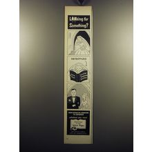 1957 Yellow Pages Ad - Looking for something? Detectives