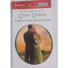 a ring to secure his heir by lynne graham novel fiction paperback good