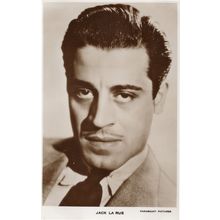 Jack La Rue Paramount Pictures Film Star Real Photo Postcard