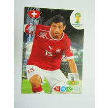 Blerim Dzemaili - Switzerland 2014 Panini Adrenalyn XL Brazil World Cup (ef1)