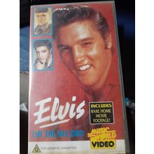 vhs video cassette elvis off the record