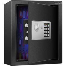 JUGREAT 80 Keys Cabinet with Sensor Light,Electronic Key Safe,Pin Code Keyless S