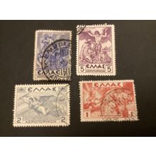 ICOLLECTZONE Greece C22-25 VF used Airmail #2