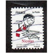 FRA 2009 (56c)(S/A) 'SOURIRES - NICOLAS' FINE USED (EBID21234)