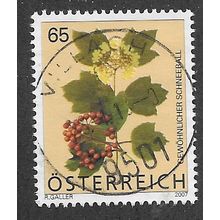 AUT 2007 65c 'FLORA DEFINITIVES ' FINE USED (EBID56-293)