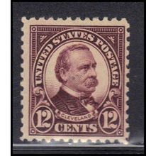 564 12c Grover Cleveland Fine MHR U0566