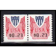 CVP32 23c Shield Very Fine MNH Pair PA4976