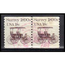 Used 1907 18c Surrey Fine CNP Left 10 PA0531