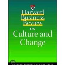 Harvard Business Review On Culture And Change - Harvard Business School Press