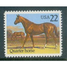2155 22c Quarter Horse Fine MNH Z3095