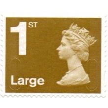 2010 Machin Security 1st Large With MA10 & MBIL in Overprint. Unfranked