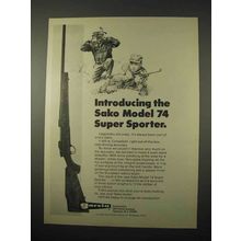 1974 Sako Model 74 Super Sporter Ad