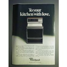 1977 Whirlpool Range Ad - To Your Kitchen With Love
