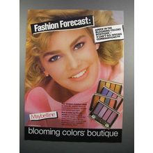 1983 Maybelline Blooming Colors Boutique Ad - Forecast