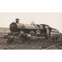 GWR Great Western Morning Star 4004 Train Real Photo Old Postcard