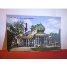 THE ZOO, KOLN AM RHEIN, GERMANY unused antique postcard #