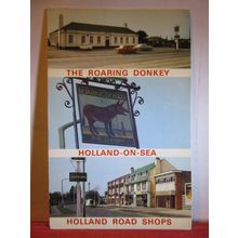 multiview, HOLLAND-ON-SEA, ESSEX unused vintage postcard #