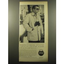 1959 Zero King Quarter-Coat Ad - You can tell it's a Zero King