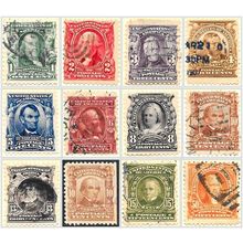 USA 1902 " Presidents & Statesmen upto 50 cents Used V1