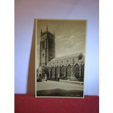 THE PARISH CHURCH, CROMER, NORFOLK. . unused vintage postcard.by Jarrold =