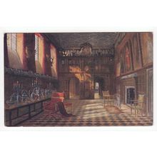 The Great Hall Knole House Kent C Essenhigh Corke Art Postcard 520