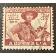 AUSTRALIA 1952 SG 0254 USED #3
