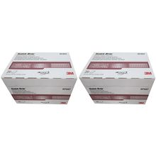 3M 07447 Scotch-Brite Maroon General Purpose Hand Pad 40 Pack (2 Boxes)