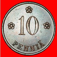 Ⰶ LION (1919-1940): FINLAND ★ 10 PENCE 1936! ★LOW START★NO RESERVE