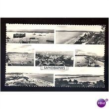 Dorset SANDBANKS Multi-View Postcard by Valentine (L.8026)