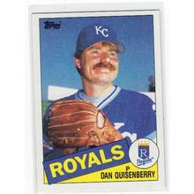 1985 Topps Dan Quisenberry baseball card #270 – Royals