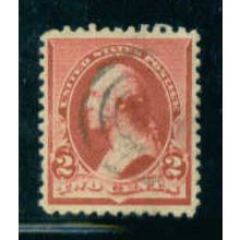 Used 220 2c George Washington Fine Plus M02542