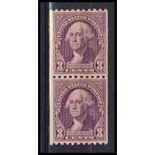 722 3c George Washington Very Fine MNH Pair PA0030