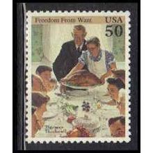 2840a 50c Norman Rockwell Fine MNH V2423