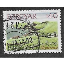FAR 1978 140o 'MYKINES ISLAND' FINE USED (EBID74-937)