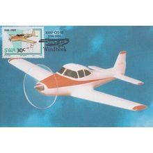 Ryan Navion Plane Aeronautica 75th Anniversary Dutch First Day Cover Postcard