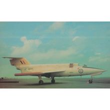 Saunders Roe SR53 Prototype Plane RAF Hendon Museum 1970s Postcard