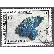 Nouvelle-Calédonie 1982 Michel 685 O Cote (2005) 1.70 € Chalcantite de Ouegoa