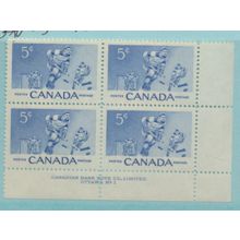 Canada Stamp Scott #359, Mint Never Hinged, Block of 4