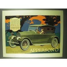 1918 Apperson 8 Car Ad