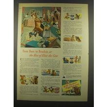 1940 Borden's Milk Ad - From Barn to Boudoir - Elsie