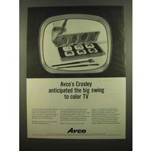 1965 Avco Crosley Broadcasting Corporation Ad