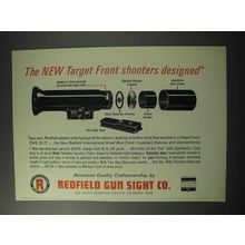 1965 Redfield Gun Sight Ad - Front Shooters Designed