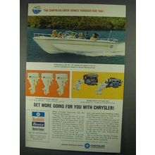 1967 Chrysler 17-Foot Courier 229 Boat Ad