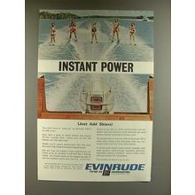 1967 Evinrude Starflite 100-S Outboard Motor Ad - Instant Power